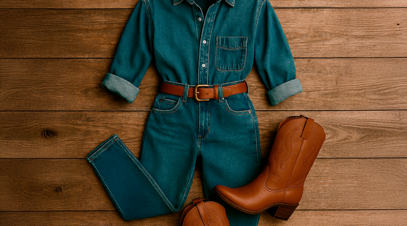 bota western em um look casual e moderno