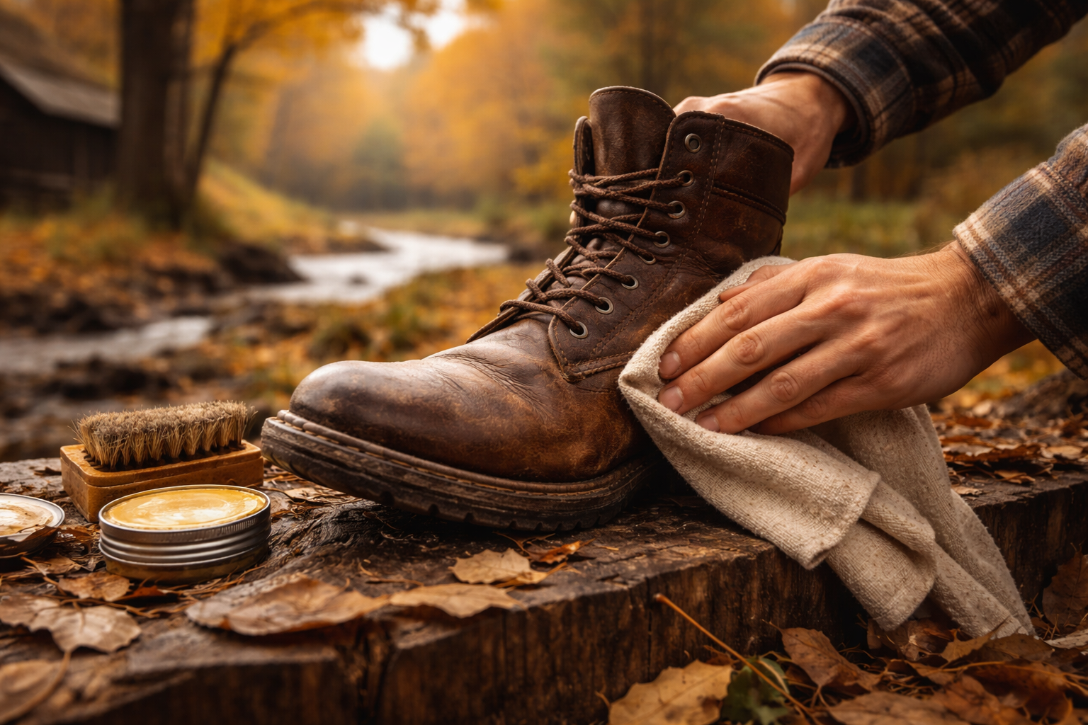 Outono no Campo: Cuidados com Botas em Clima Mais Fresco