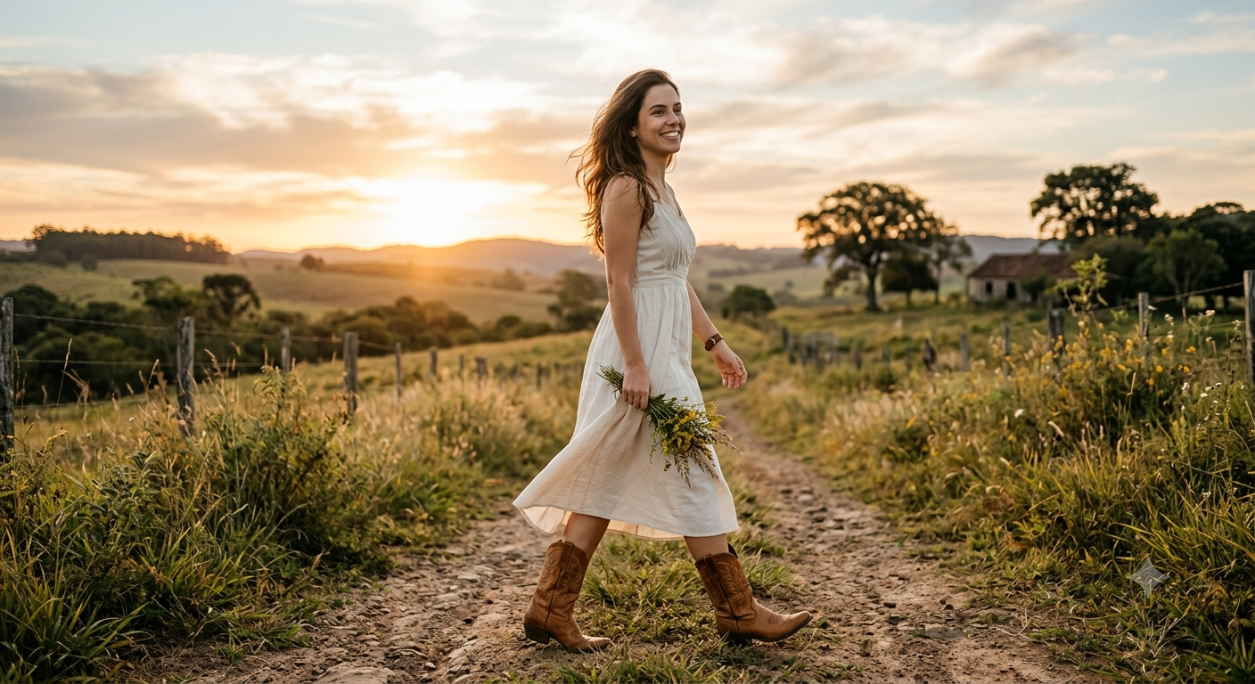 Com o Que Usar Bota Texana Feminina: 5 Looks do Campo à Cidade
