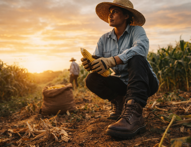 Botas para colheita rural: equipamentos essenciais para o peão