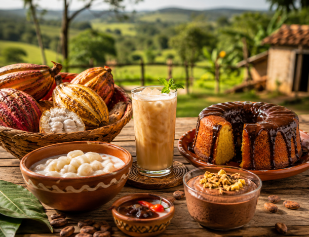 Receitas Rurais com Polpa de Cacau: Sabores Autênticos do Campo
