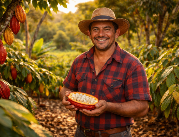 Cacau Sustentável: O papel essencial da agricultura familiar no Brasil