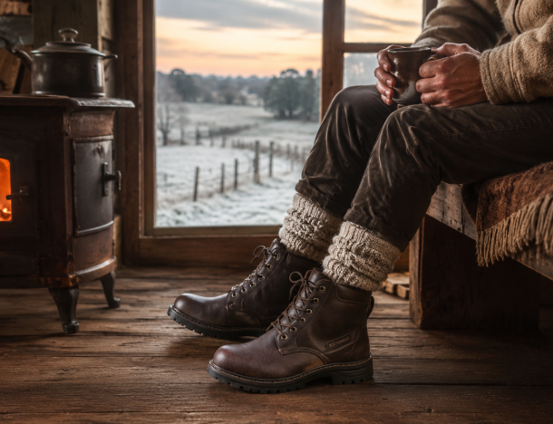 Pés Aquecidos no Inverno do Campo: Guia Completo Botineiros