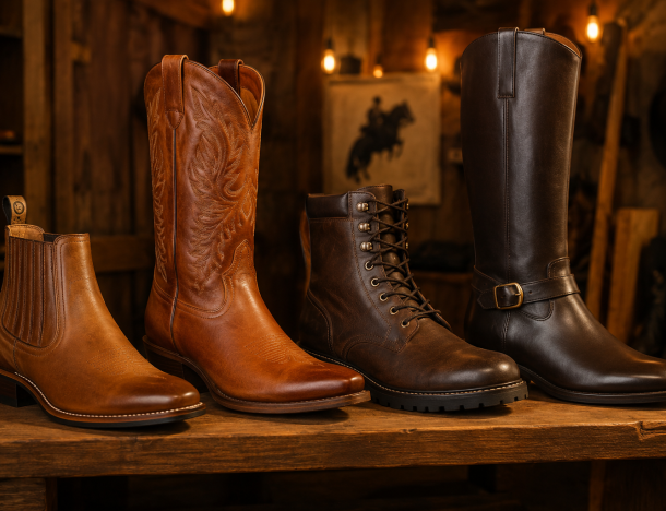 Bota, Botina, Coturno e Texana: a Diferença e Quando Usar Cada Uma